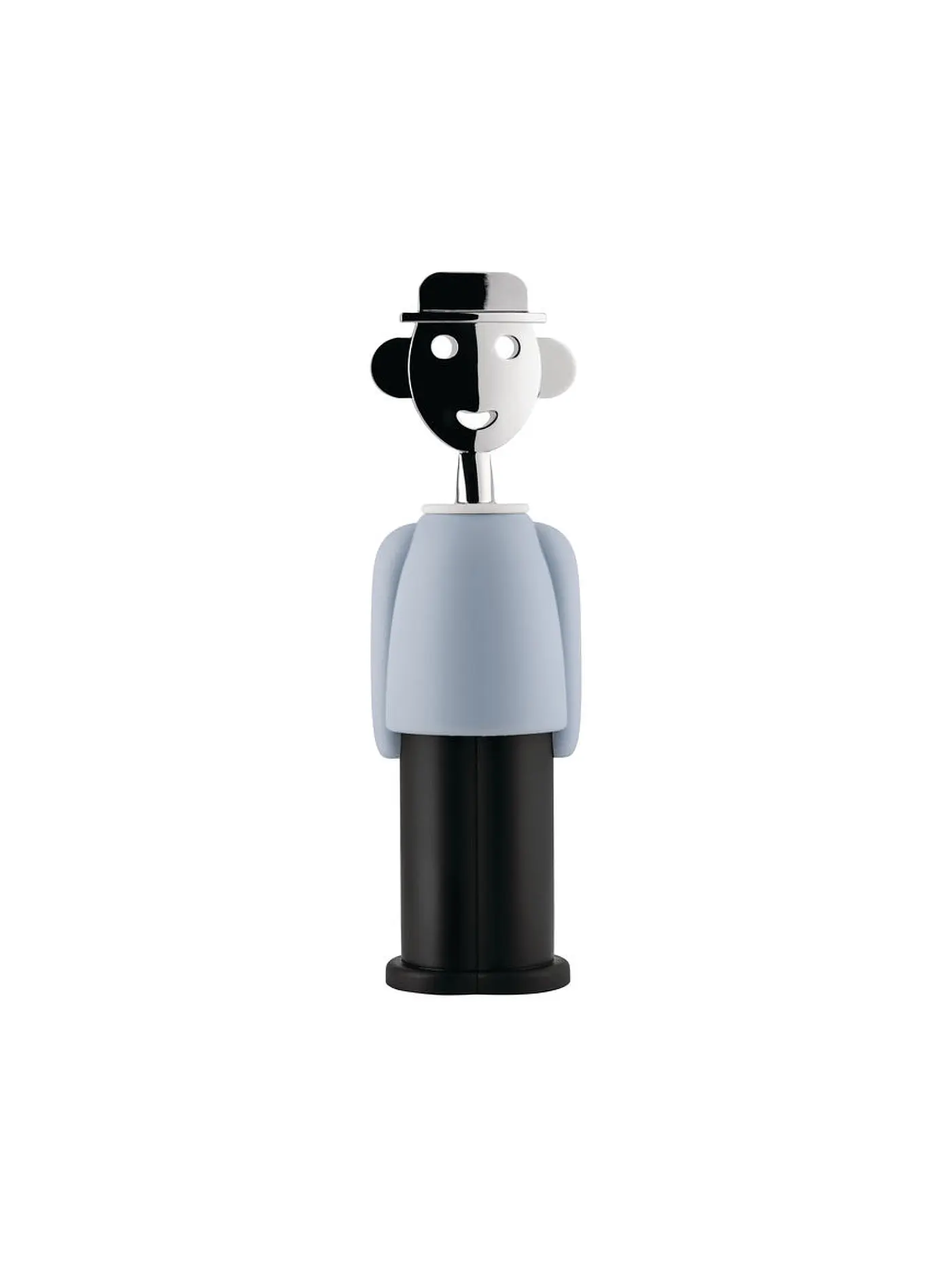 ALESSI | Korkenzieher ALESSANDRO M.Hellblau / Schwarz | 